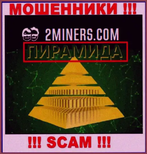 2Miners - это МОШЕННИКИ, мошенничают в сфере - Пирамида