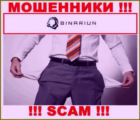 С internet-мошенниками Binariun Net вы не сможете подзаработать ни копеечки, будьте очень осторожны !!!
