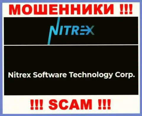Сомнительная контора Нитрекс Про принадлежит такой же скользкой конторе Nitrex Software Technology Corp