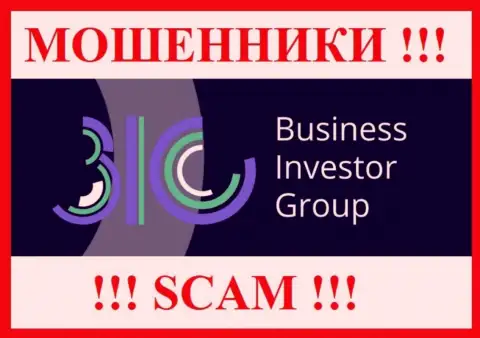 Логотип МОШЕННИКОВ Business Investor Group