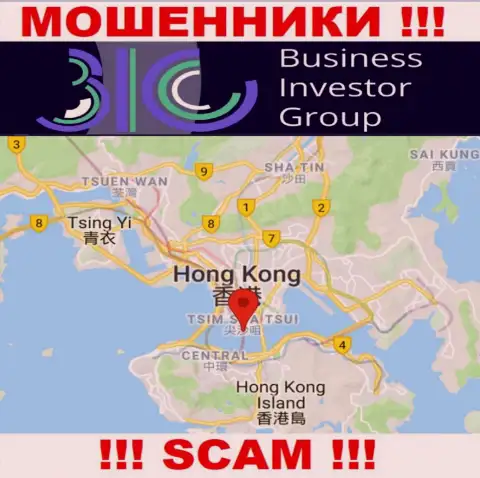 Оффшорное место регистрации Business Investor Group - на территории Гонконг