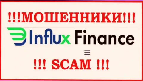 Логотип МОШЕННИКОВ InFluxFinance Pro