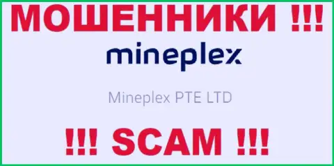 Руководством MinePlex оказалась контора - МинеПлекс ПТЕ ЛТД