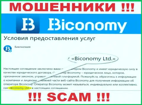 Юридическое лицо, которое управляет мошенниками Biconomy Ltd - это Biconomy Ltd